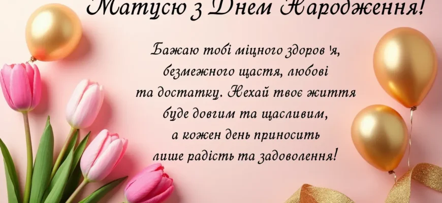 Вітаємо з днем народження, матусю: найкращі побажання та поради