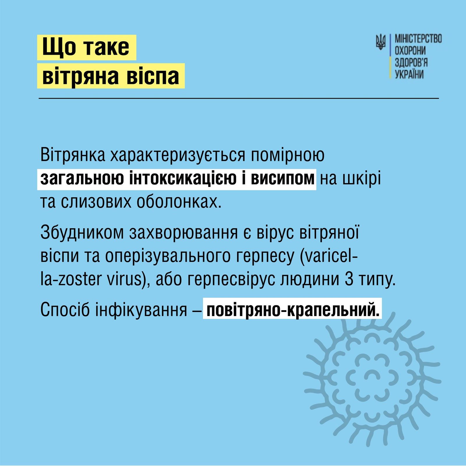 Лікування вітряної віспи: поради та рекомендації
