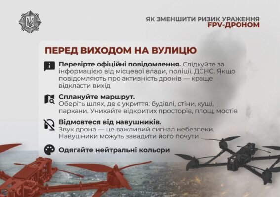 Як ефективно сховатися від дрона: дієві стратегії та поради