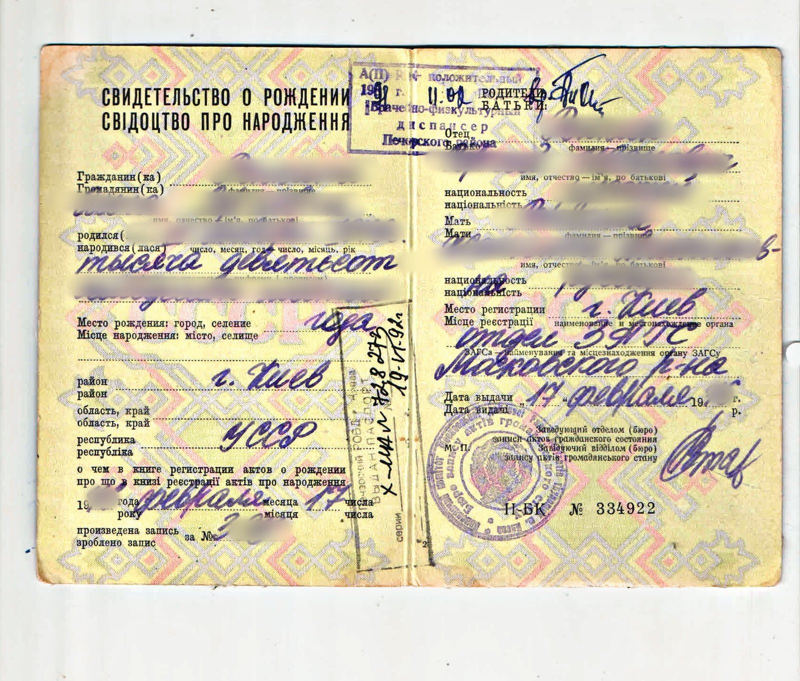 Отримати Дублікат Свідоцтва про Народження в Києві · Дніпрі ...