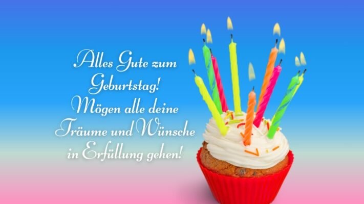 Як сказати З Днем Народження німецькою: поради і привітання