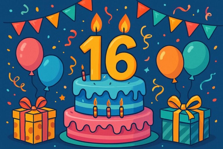 Привітання з 16 річчям: ідеї для святкування дня народження