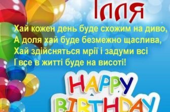 З Днем народження, Ілля! Найкращі побажання та натхнення для тебе!