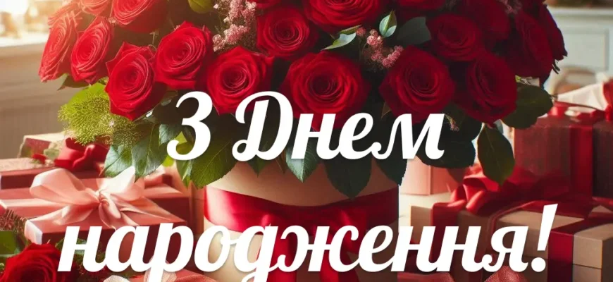 З Днем народження: Обирайте Ідеальний Букет Роз від Професіоналів