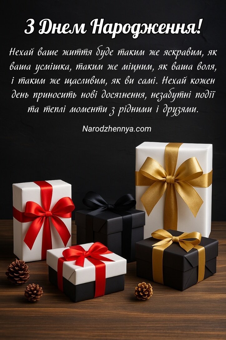 Привітання з днем народження своїми словами - Бабурка