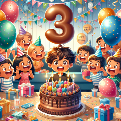 З Днем Народження: Яскраві Ідеї для Святкування 3 Років Хлопчику