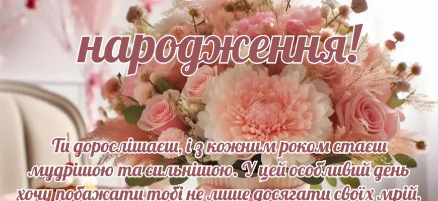 З днем народження, юна леді! Привітання для підлітка дівчинки