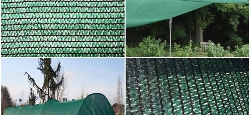 Затіняюча сітка від сонця: ефективний захист для вашого саду та дому