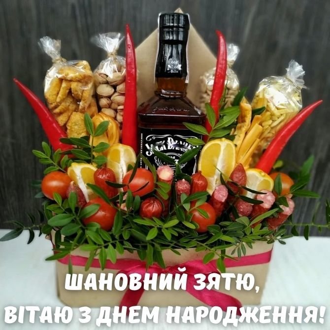 Красиві привітання з Днем народження зятю