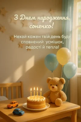 Зворушливе привітання з днем народження для хлопчика: найкращі слова Зворушливе привітання з днем народження для хлопчика: найкращі слова