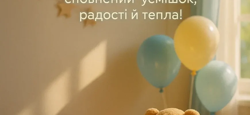 Зворушливе привітання з днем народження для хлопчика: найкращі слова
