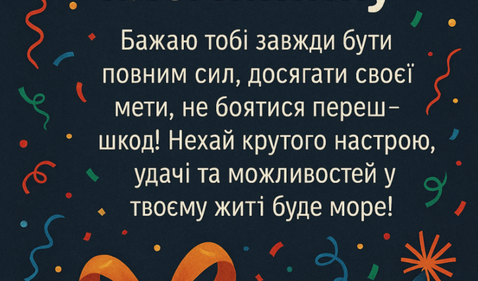 Зворушливе привітання з днем народження племіннику: щирі побажання