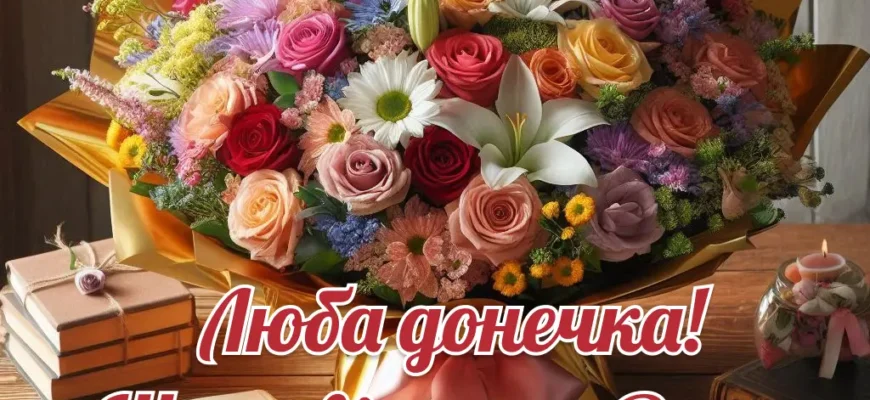 Зворушливі картинки до дня народження дочки: оберіть и привітайте!