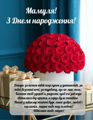 Зворушливі листівки з Днем народження для мами: найкращі привітання