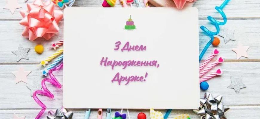 Зворушливі привітання з днем народження для вашого найкращого друга