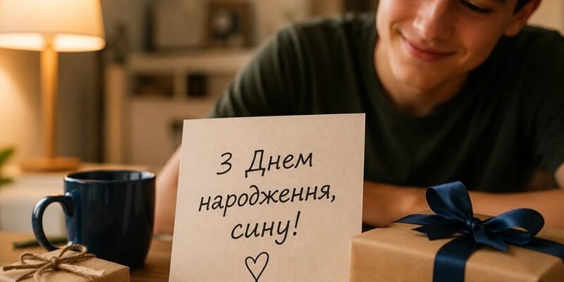 Як красиво привітати сина з днем народження і що подарувати