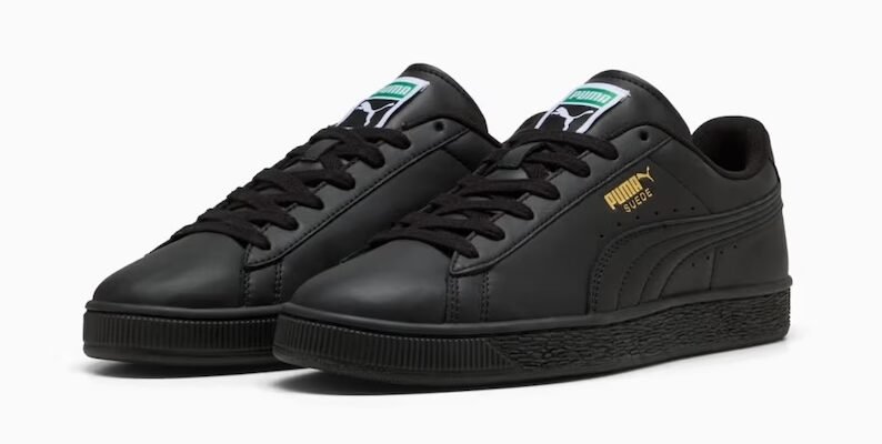 Чорні кросівки PUMA з однотонною чи контрастною підошвою: що практичніше в носінні